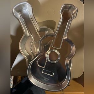 Wilton Guitar shaped cake pans